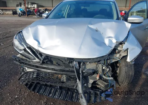 2019 Nissan Sentra S из США, поврежденный, VIN 3N1AB7AP5KY264068